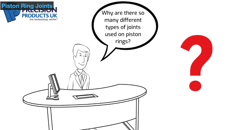 Why are there so many different types of joints used on piston rings?